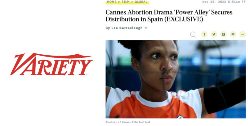 Thumbnail for sales news: Cannes Drama &lsquo;Power Alley&rsquo; Secures Distribution in Spain
