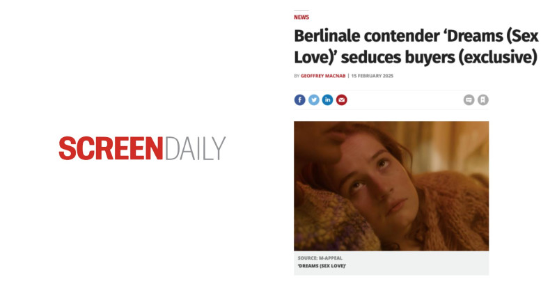 Thumbnail for sales news: DREAMS has sold to a slew of European distributors